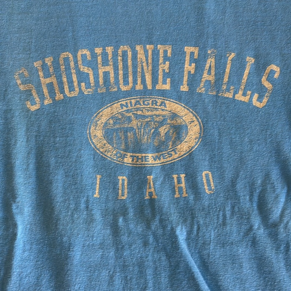 Gorgeous SHOSHONE FALLS IDAHO - Niagra of the West UNISEX Shirt - Large